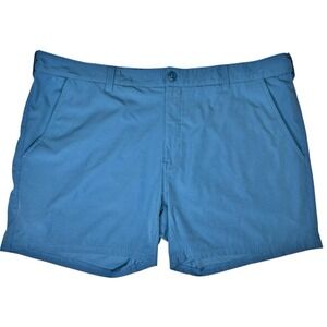 Huk Pursuit Fishing Shorts XXXL Blue Sea 6 Inch Quick Dry Stretch UPF 30 Outdoor
